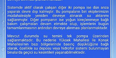 Silvan’da Pompa Arızaları Nedeniyle Bazı Mahallelerde Su Kesintileri Yaşanıyor