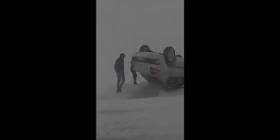 Silvan–Diyarbakır yolunda kar ve buzlanma nedeniyle kaza