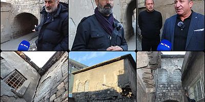 Şırnak Cizre'deki 200 yıllık tarihi yapı yıkılmak üzere