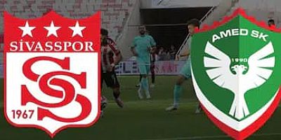 Sivasspor - Amedspor  11 ‘leri Belli oldu