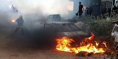 Siyonist çeteler Filistinlilerin evlerini ateşe verdi