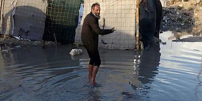 Soğuk ve fırtına Gazze'de felaketi derinleştiriyor