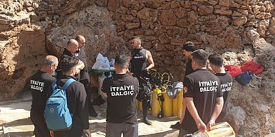 Su Altı Arama Kurtarma ekibi Antalya’da eğitime başladı