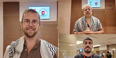 Sumud Filosu'na katılanlar: İşgalci siyonistlerin tehditleri bizi yıldırmayacak