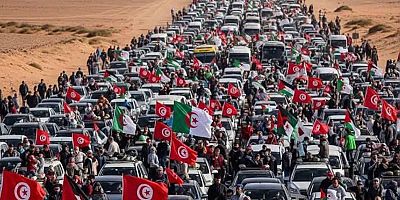 Sumud Filosu’nun kara konvoyu Gazze için yola çıktı