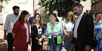 Sur’da Eşbaşkanlar  Açılacak Parklar İncelendi