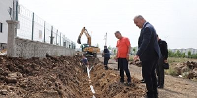 Talaytepe’de altyapı ve içme suyu çalışması