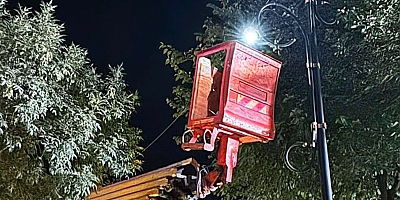 Tarihi Suriçi LED Işıklarla Yeniden Parlıyor.