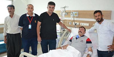 Tazyikli su ile boğazı kesilen hasta sağlığına kavuştu
