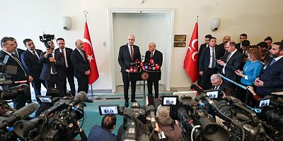 TBMM Başkanı Kurtulmuş'tan Bahçeli'ye ziyaret