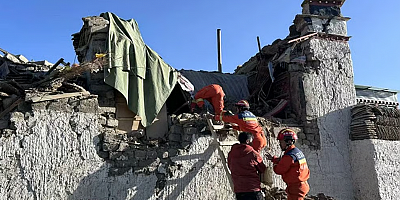 Tibet'te 7 büyüklüğünde deprem: En az 16 ölü, 46 yaralı