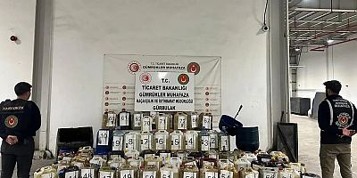 Ticaret Bakanlığı: Ocak ayında 7,6 milyar TL’lik kaçak eşya ve uyuşturucu ele geçirildi