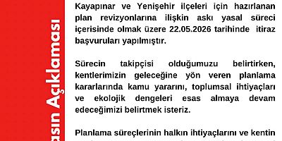TMMOB’un Plan Revizyonu İtirazı Tartışma Yarattı: “Süreç Takip Edildi mi, Mahkemeye Başvuruldu mu?”