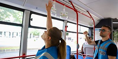 Toplu Taşıma Araçlarında Klima Denetimi: Kurallara Uymayan 3 Minibüs Trafikten Men Edildi