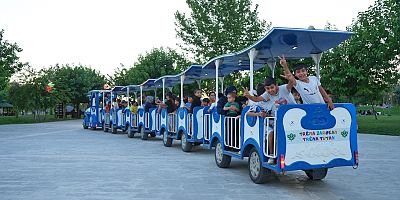 Tren Gelir, Neşe Getirir: Minyatür Tren Etkinliği Çocukların Gözdesi Oldu