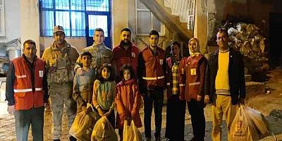 Türk Kızılay'ından Çüngüş'e gönül köprüsü