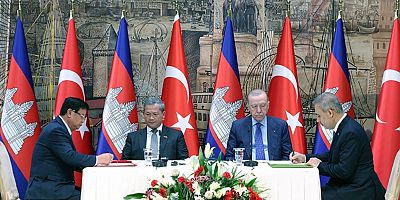 Türkiye ile Kamboçya arasında 