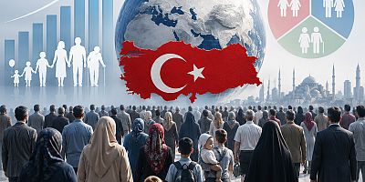 Türkiye nüfus büyüklüğünde dünyada 18'inci sırada yer aldı