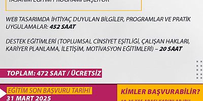 Üç kurum, üç mesleki eğitim ve her şey kadınlar için