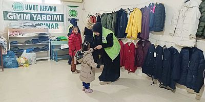 Umut Kervanı Ceylanpınar'da 