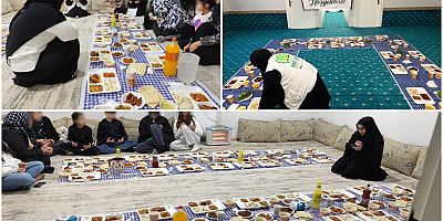 Umut Kervanı Diyarbakır'da ihtiyaç sahibi ailelerle sofralarda buluşuyor