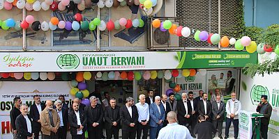 Umut Kervanı Diyarbakır'da sosyal market açtı