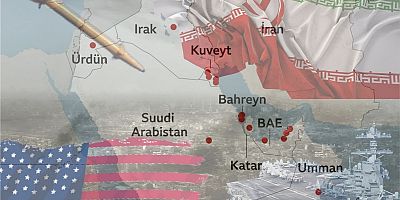 Uydu görüntüleri ortaya koydu: İran, ABD'nin 20'den fazla askeri üssünü sarstı
