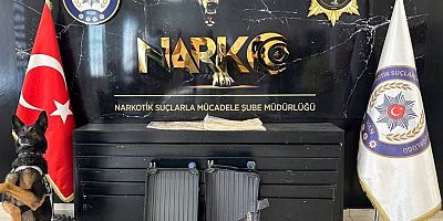Van'da havalimanında 2 kilogram uyuşturucu ele geçirildi