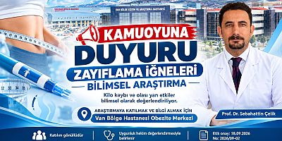 Van’da Zayıflama İğneleri Mercek Altında: Gönüllü Katılımcılar Aranıyor!