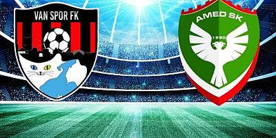 Vanspor – Amedspor muhtemel 11''ler