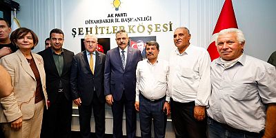 Vefa ve Şehitlerimiz: AK Parti Diyarbakır İl Başkanlığında Şehitler İçin Anlamlı Köşe