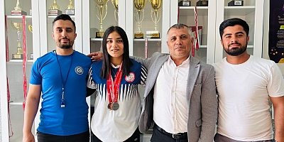 Viranşehirli Asmin’in bileği bükülmüyor! Hedef Dünya Şampiyonluğu! 