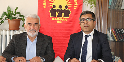 Yapıcıoğlu'ndan HAK-PAR Genel Başkanı Kaplan’a 'hayırlı olsun' ziyareti
