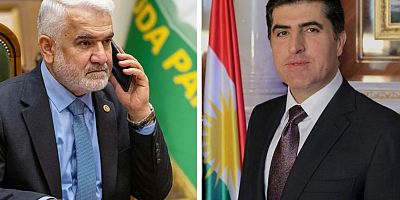 Yapıcıoğlu'ndan IKBY Başkanı Barzani'ye 