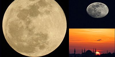 Yılın en parlak ve en büyük dolunayı yarın gökyüzünde olacak