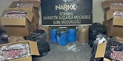 Zehir satıcılarına darbe: 2 milyon 760 bin uyuşturucu hap ele geçirildi