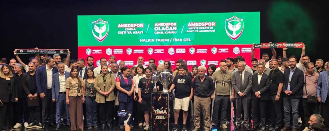 TFF'den Amedspor'un Yeni Yönetime  tebrik