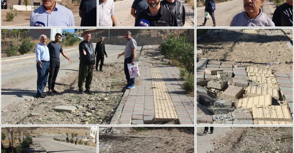 TOKİ sakinlerinden bozuk yol tepkisi: Defalarca başvurduk, belediyeden ses yok