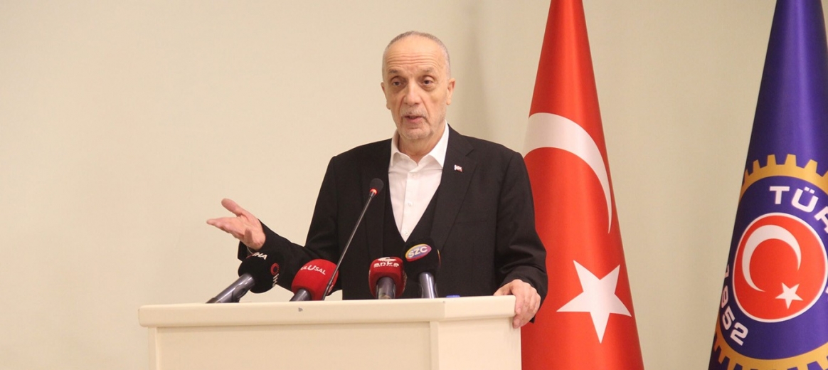 TÜRK-İŞ: Küresel Sumud Filosu’ndaki gönüllüler derhal serbest bırakılmalı