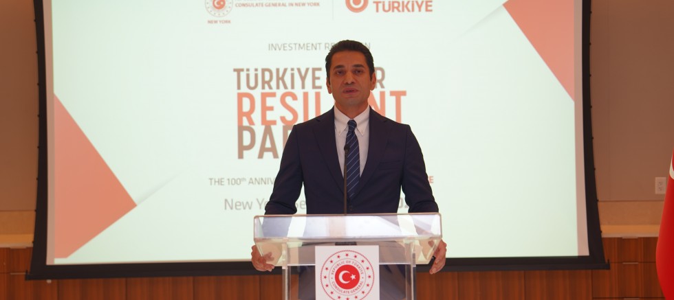 “Türkiye Yüzyılı Yatırım Resepsiyonu”New York’da Gerçekleştirildi