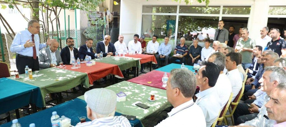 Vali Ali İhsan Su, Kulp, Lice ve Kocaköy’de vatandaşlarla bir araya geldi