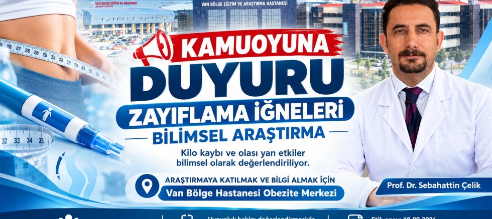 Van’da Zayıflama İğneleri Mercek Altında: Gönüllü Katılımcılar Aranıyor!