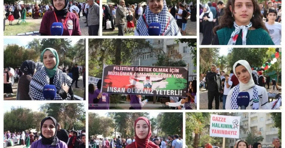 Vicdan sahibi öğrenciler: Gazze’nin her zaman yanındayız, Gazze muhakkak kazanacaktır
