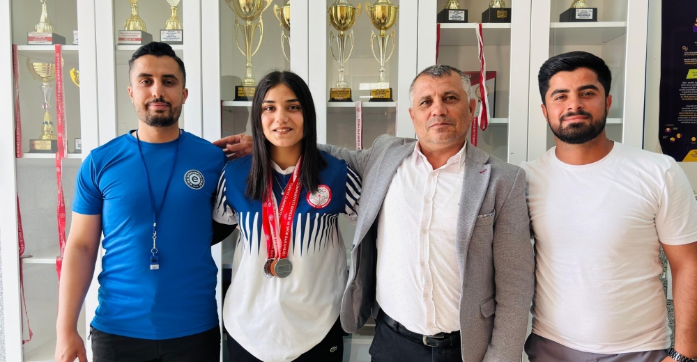 Viranşehirli Asmin’in bileği bükülmüyor! Hedef Dünya Şampiyonluğu! 