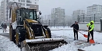 BAĞLAR BELEDİYESİ KAR İÇİN SEFERBER OLDU.